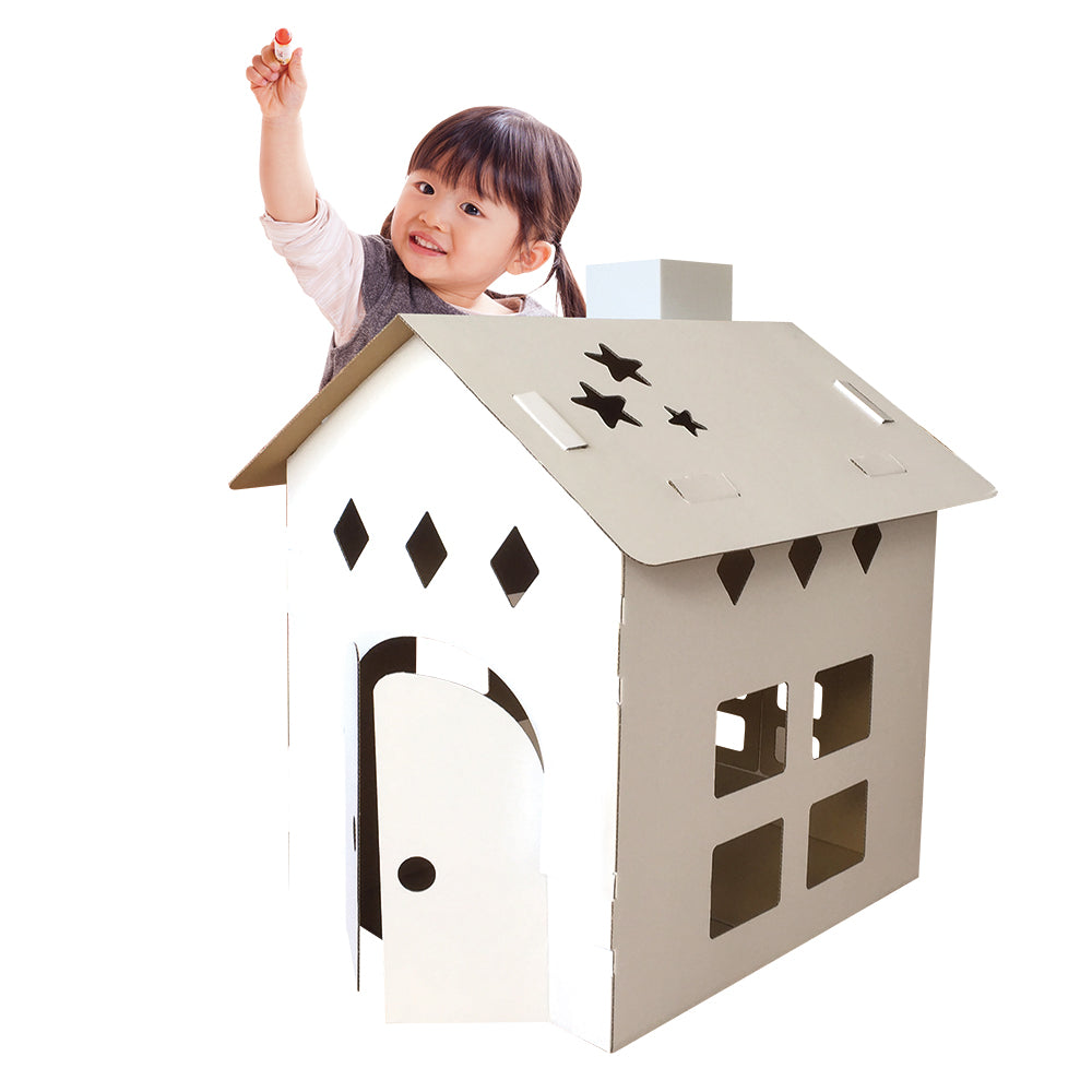 Kaupunki Tall House 子供用品 Amazon.com: Giant bean Exquisite Pink Wooden Dollhouse for Girls