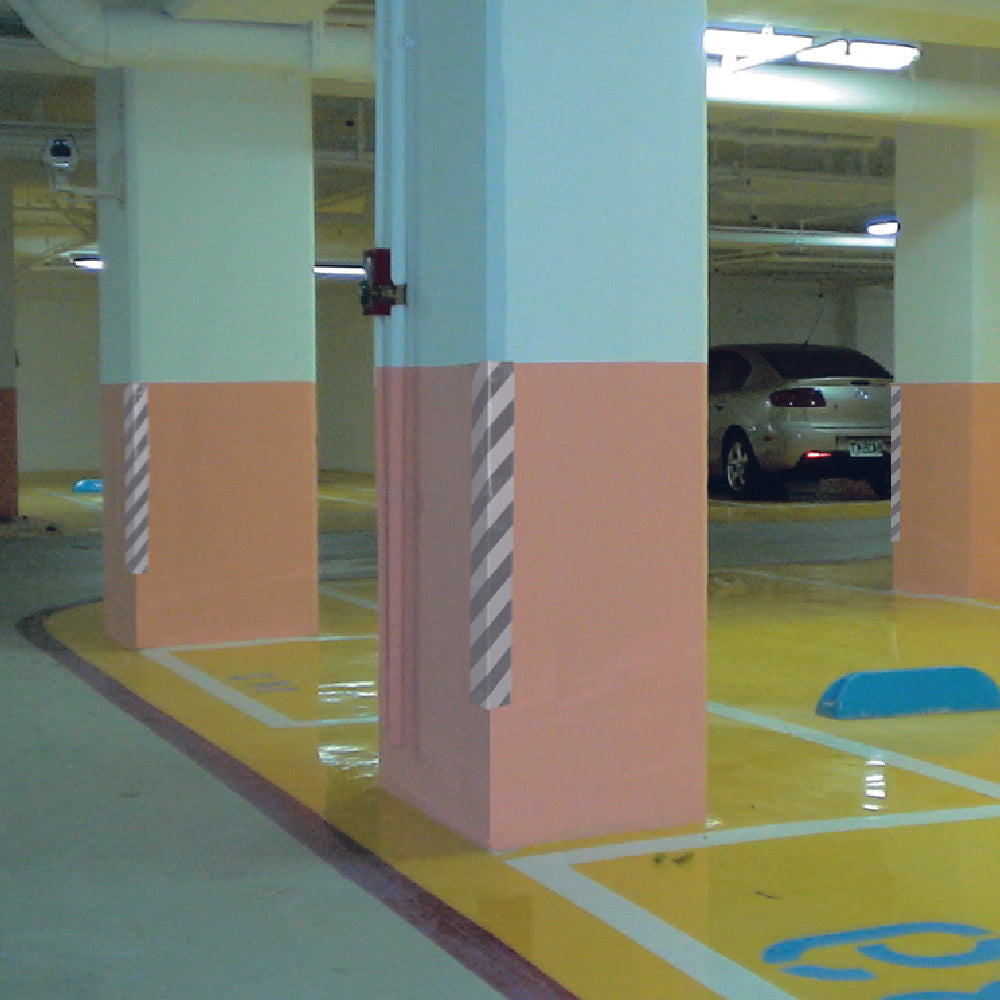 トラ柄反射クッション【L字型1m】