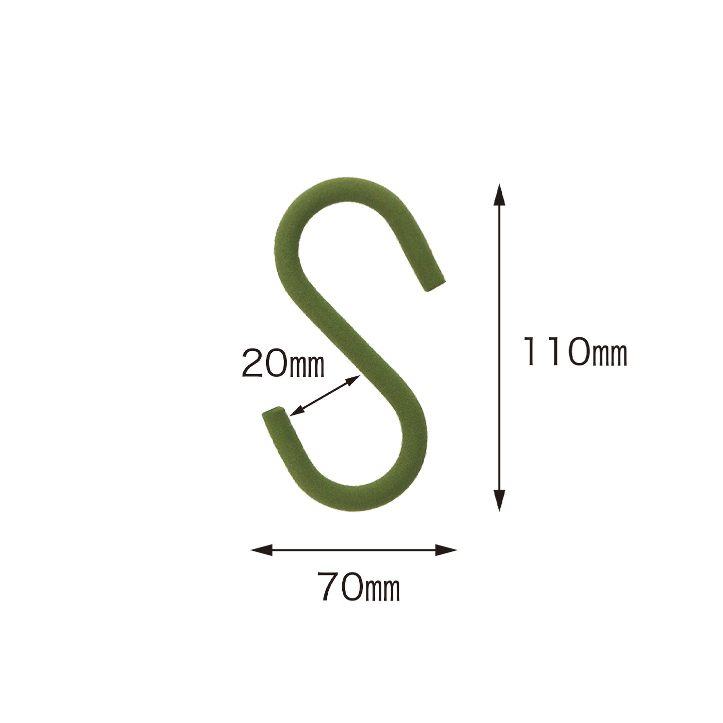 S-HOOK Mサイズ 2個入り