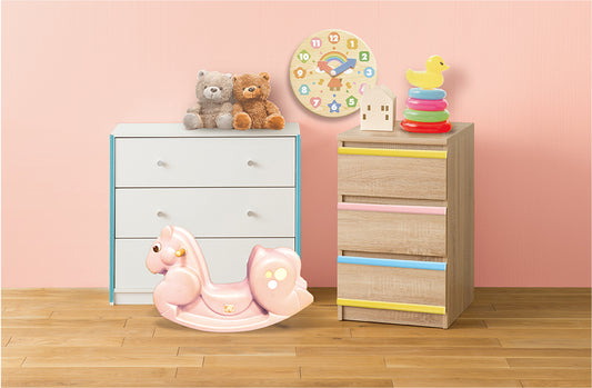 安心クッションL字型90cm小 パステル【両面テープ付属】