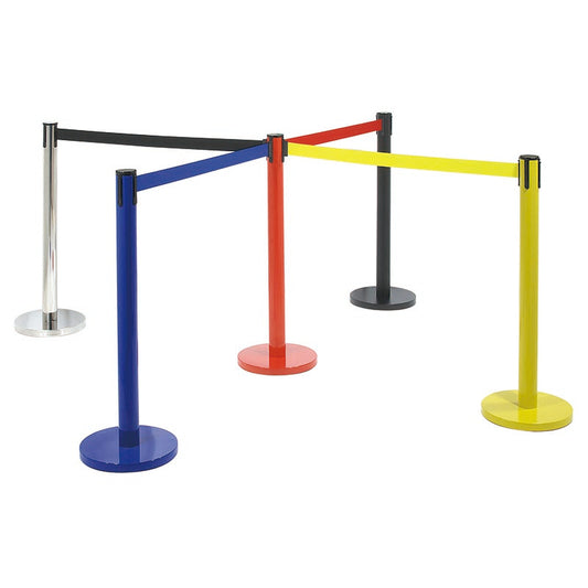 ベルト付きポール