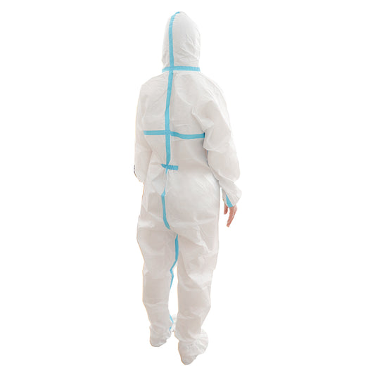高性能つなぎ型防護服