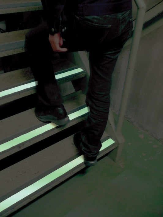 すべり止めテープザラザラ【50mm×5m】蓄光