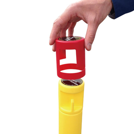 カラープラポール キャップ ロック付き