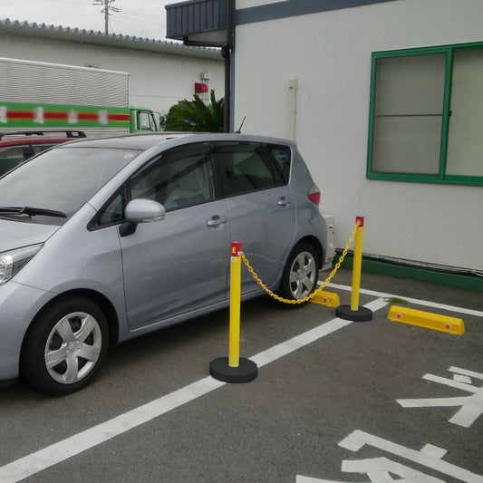 カラープラポールセット キャップロック付き+ピラー+ベース