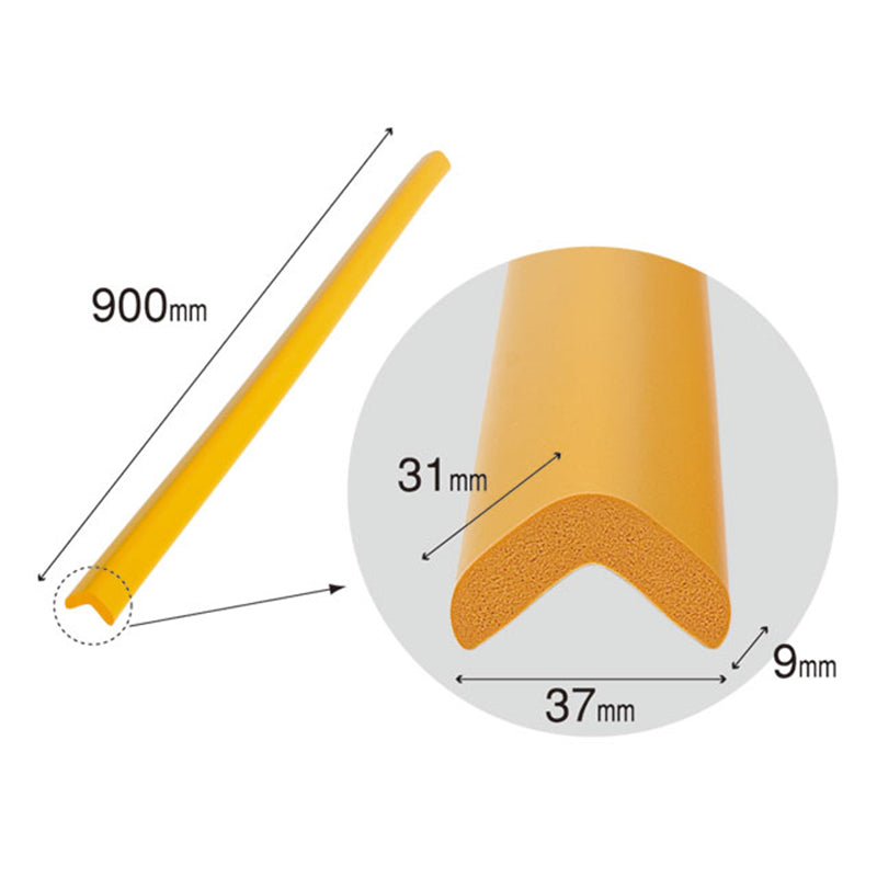 安心クッションL字型90cm 【小】 油面接着仕様