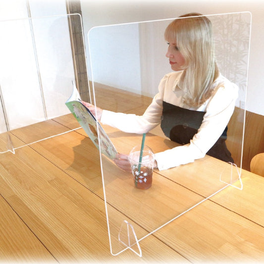 飛沫防止PSパーティション 5枚入 60×60cm