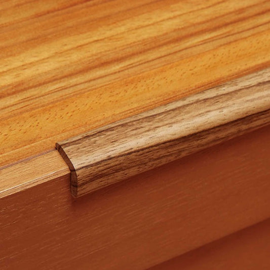 安心クッション L字型90cm【細】木目