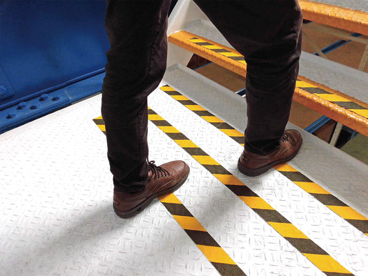 すべり止めテープザラザラ【50mm×5m】トラ柄