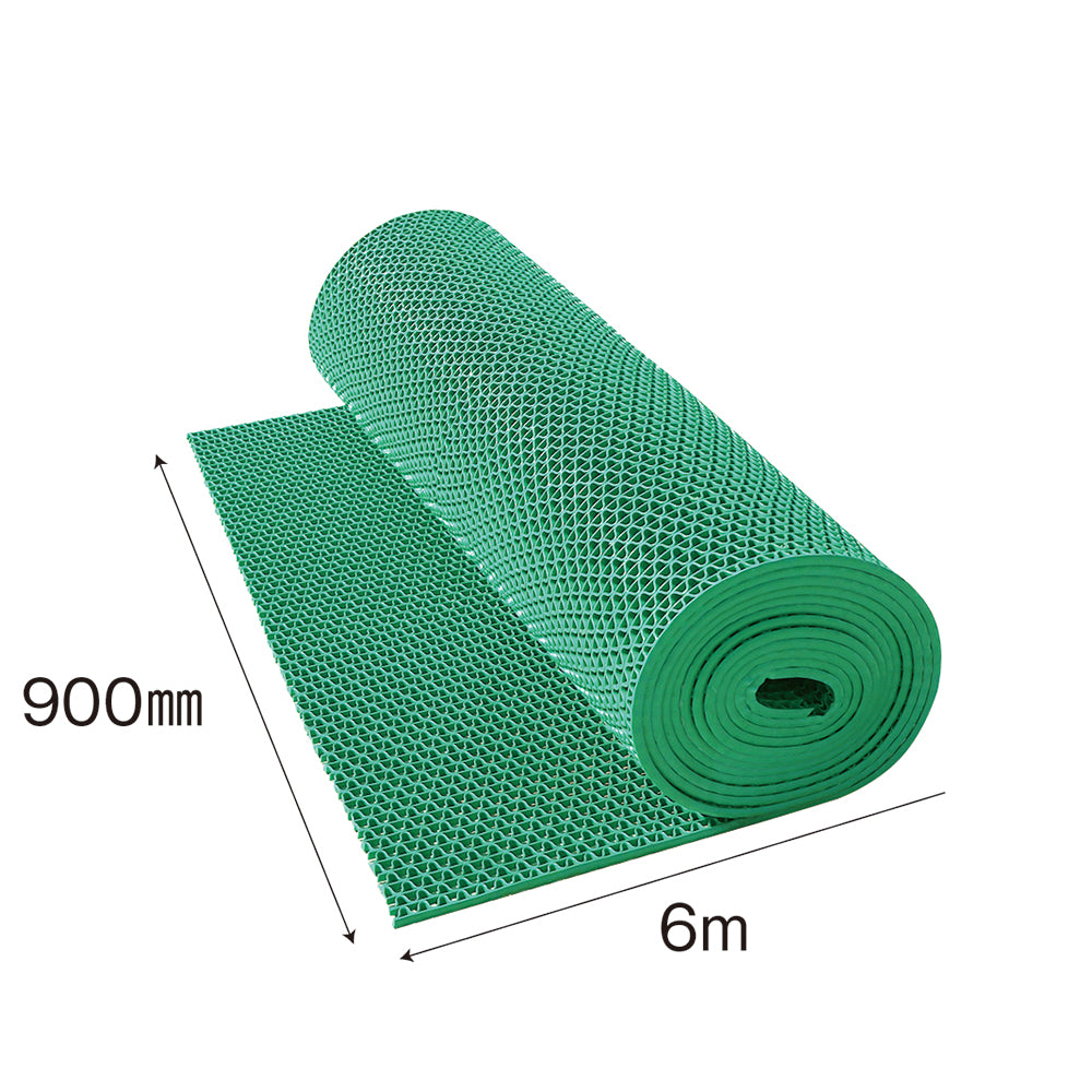 【DMカタログ限定特価】安全歩行マット8mm 900mm×6M