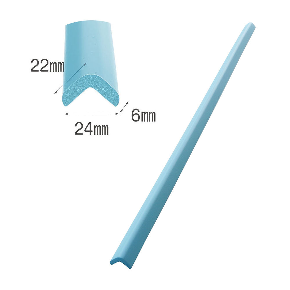 安心クッションL字型90cm細 パステル