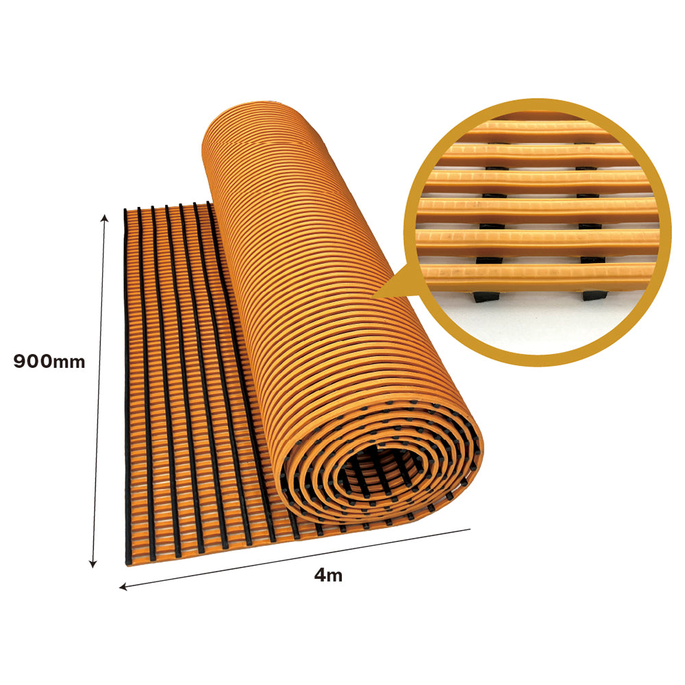 安全スノコマット　90㎝×4M巻