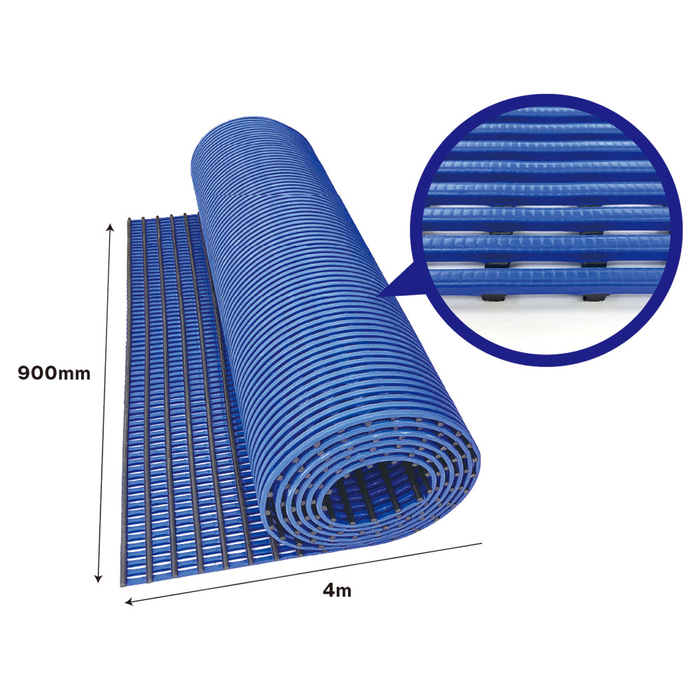 安全スノコマット　90㎝×4M巻