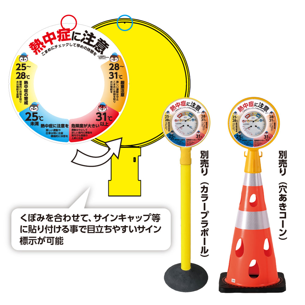 温湿度計ペンギン＆サインプレートセット