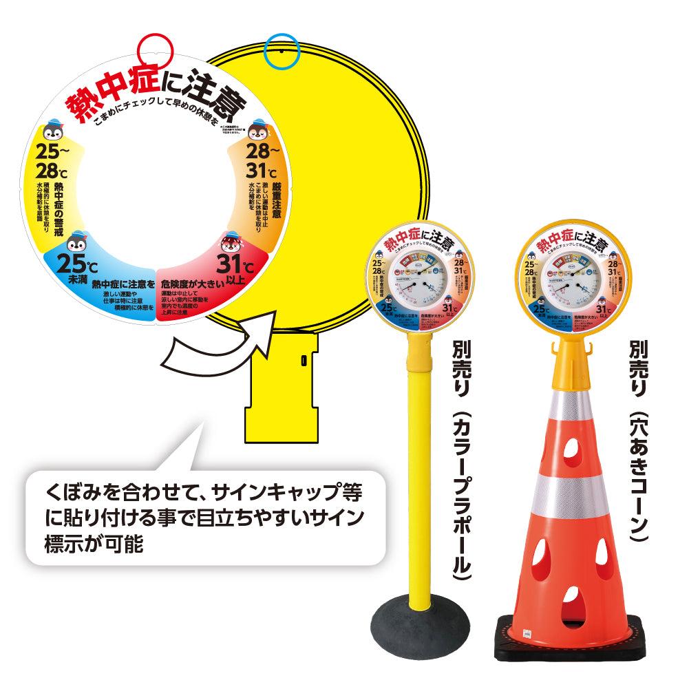 温湿度計ペンギン＆サインプレートセット