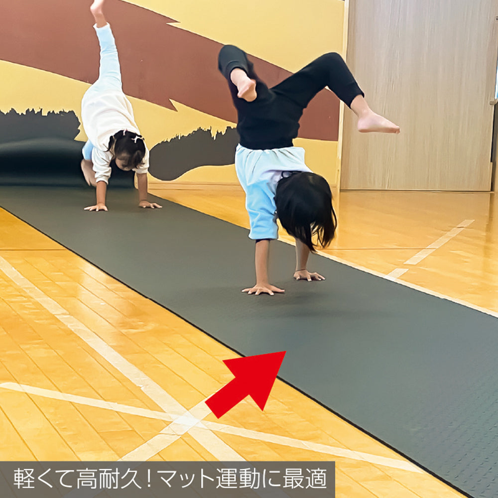 ゴムクッションロール縞鋼板柄　100cm×5m