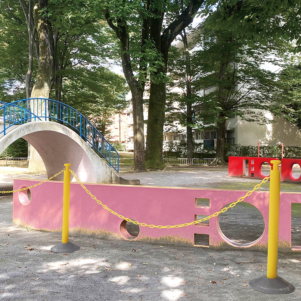 2.5Mチェーン入りポール（単品）