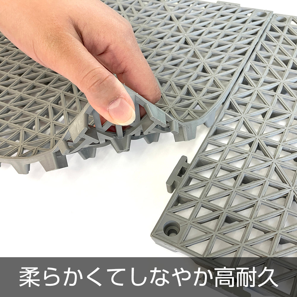 ジョイントスノコマット 【組み合わせパーツ コーナー】