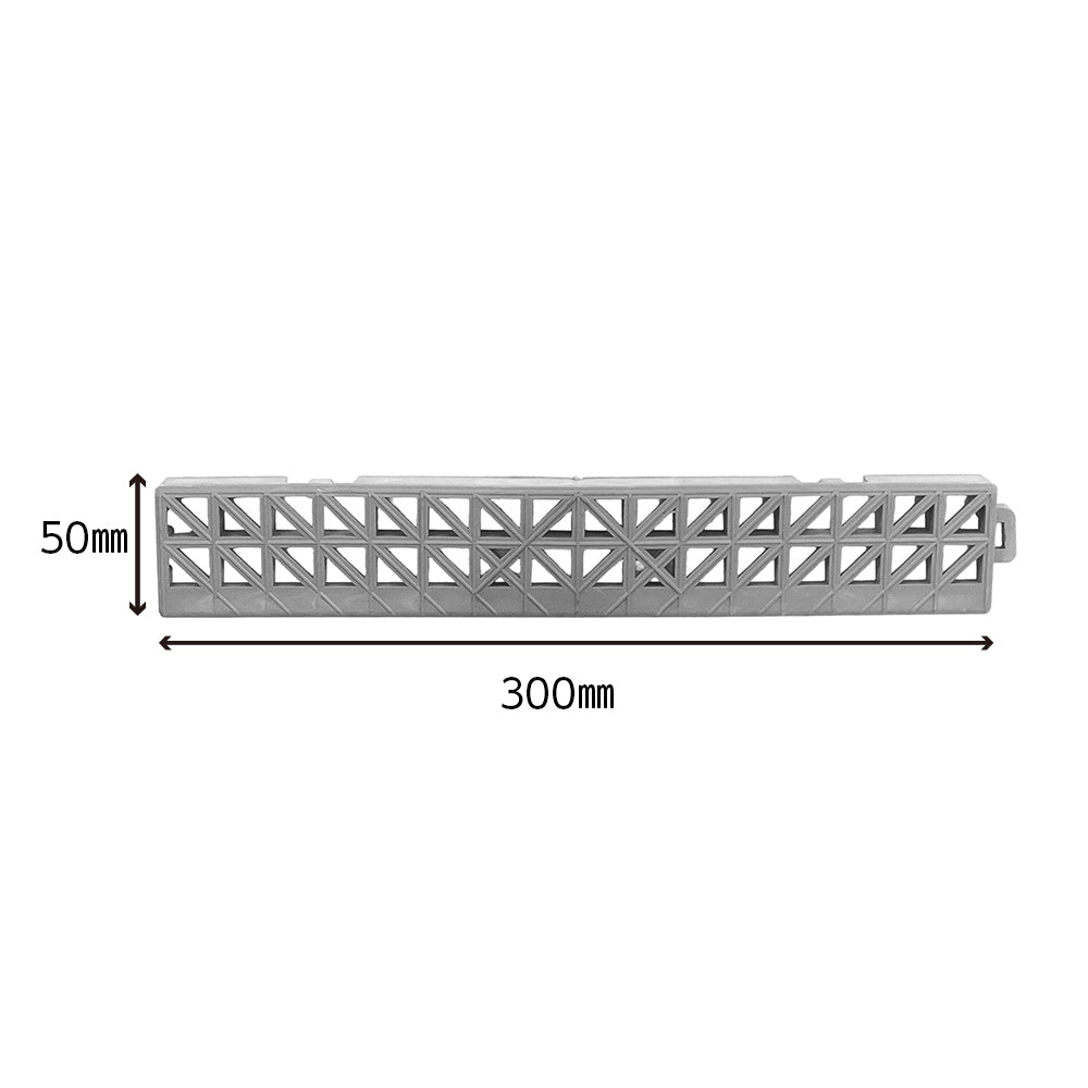 ジョイントスノコマット 【組み合わせパーツ フチ（メス）】