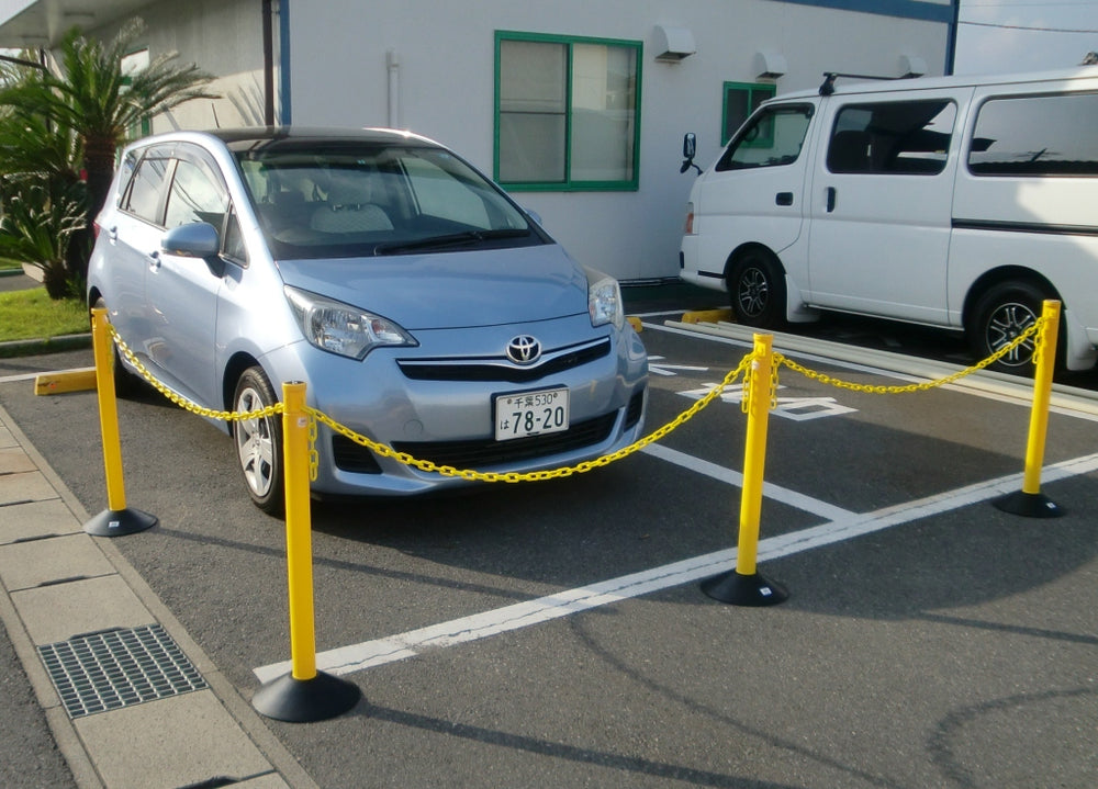 カラープラポールセット　ピラー+ゴムベース