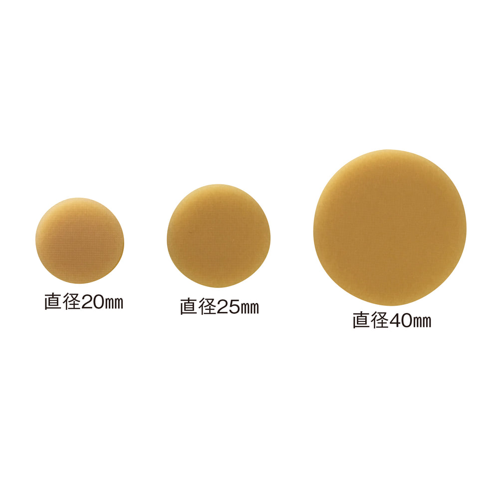 すべらないゴムシール 直径約20mm×60枚入
