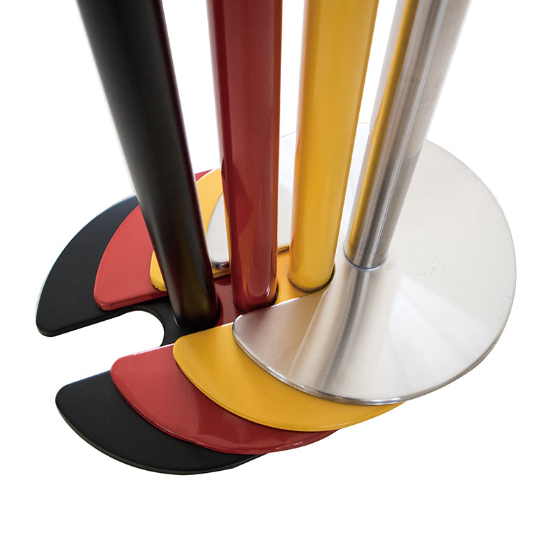 ベルト付きポール くぼみ型