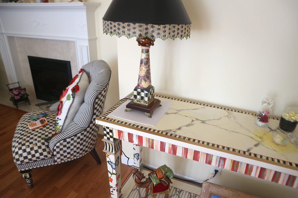 NEW止まるんです　 格子柄　45㎝×125㎝