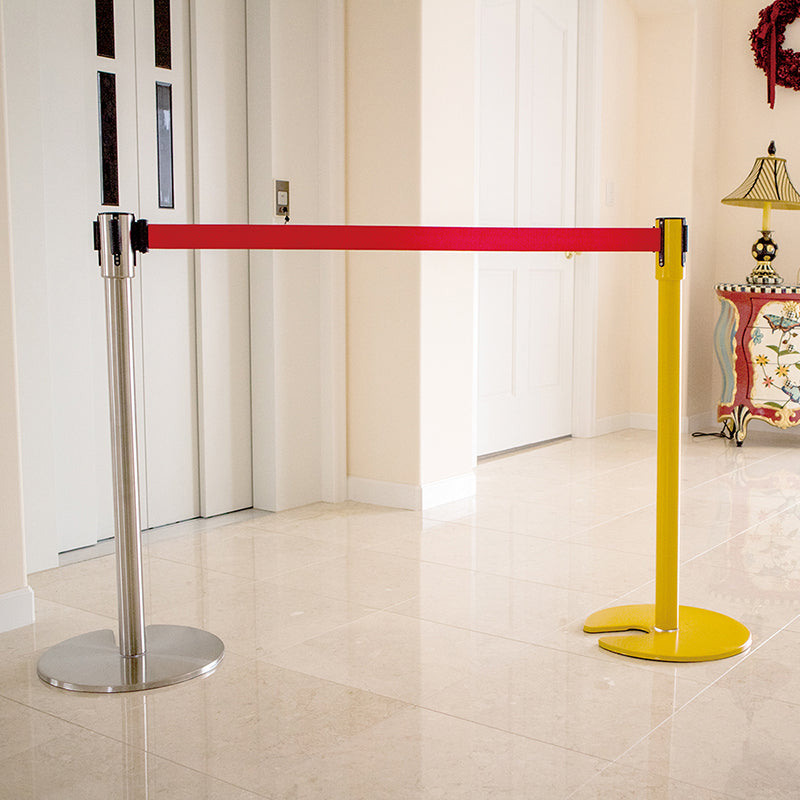 ベルト付きポール くぼみ型