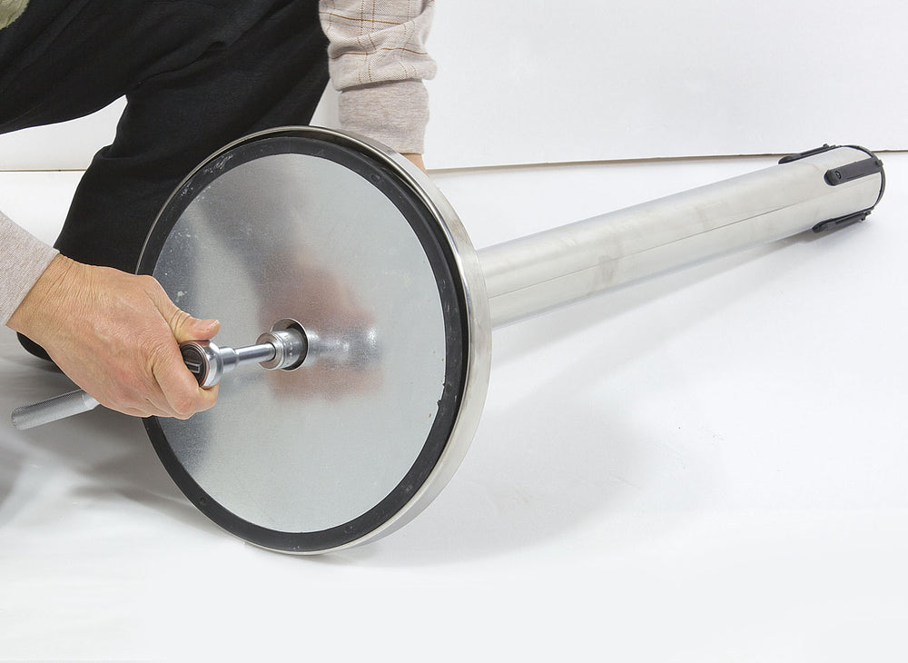 ベルト付きポール