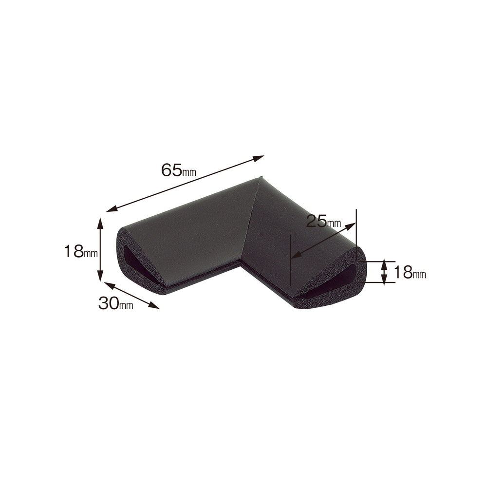 安心クッションはさみこみ型　コーナー用 内幅9mm