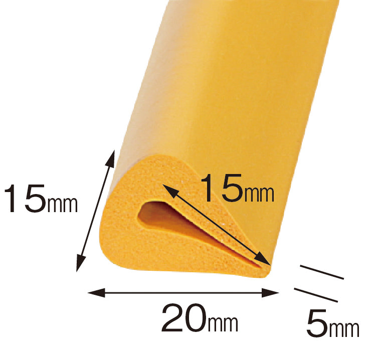 安心クッション はさみこみ型 90cm 【内幅5mm】/AC-128