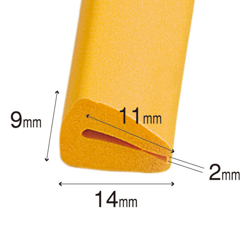 安心クッションはさみこみ型　【2m】 内幅2mm