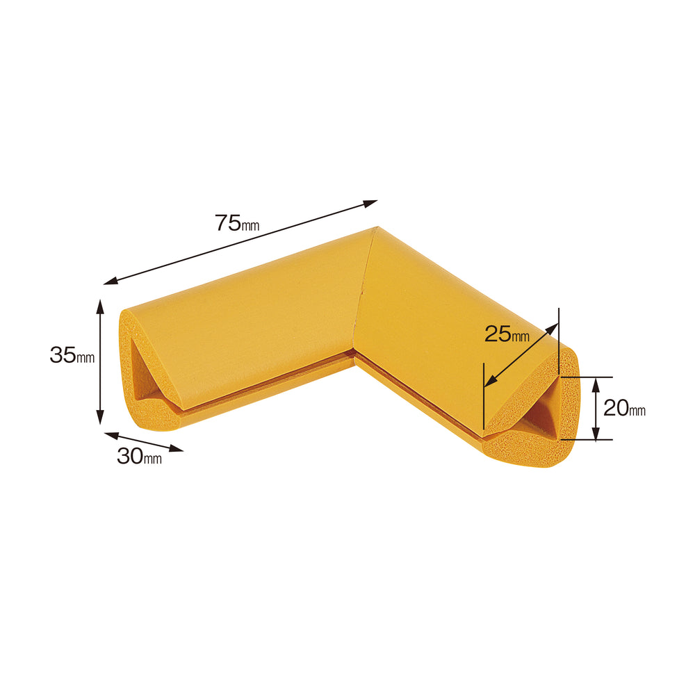 安心クッションはさみこみ型　コーナー用 内幅20mm