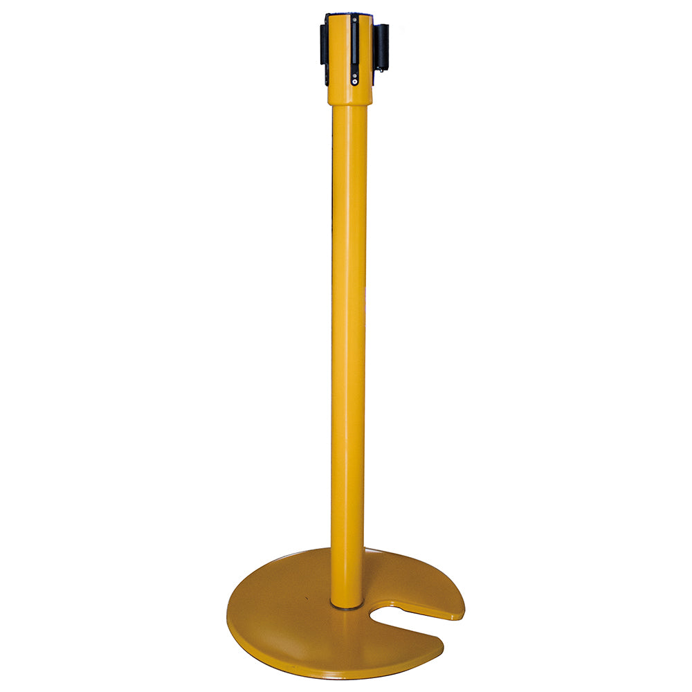 ベルト付きポール くぼみ型