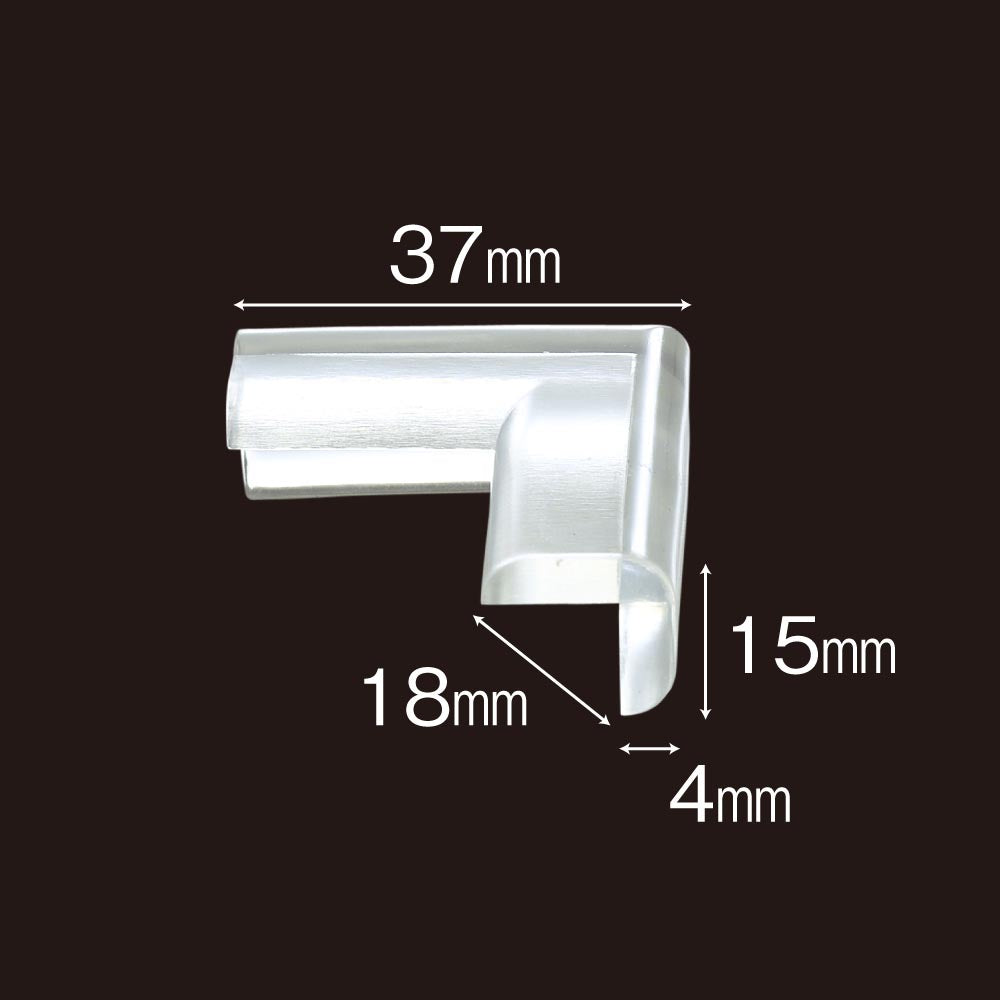 安心クッション コーナー用 【極細】 クリア/CG-06